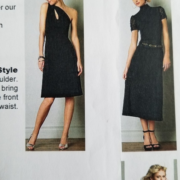 Weekenders Little Black Dress/ Beach cover Up - Picture 3 of 9